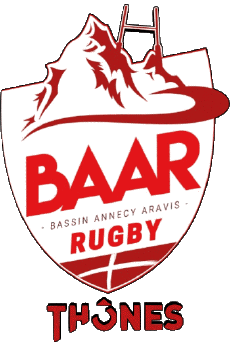 Sport Rugby Club Frankreich Logo Dept 74 BAAR Thones 