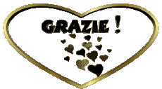 Messages Italien Grazie Coeur 