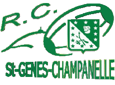 Sports Rugby Club France Logo Dept 63 RC St Genes Champanelle 