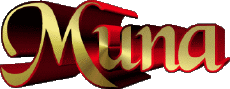 Nombre FEMENINO - Magreb Musulmán M Muna 