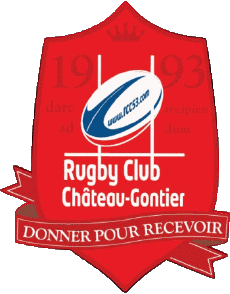 Sportivo Rugby Club Francia Logo Dept 53 RC Château-Gontier 
