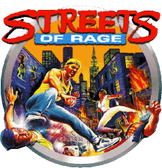 Multimedia Videospiele Streets of Rage 01 Symbole 