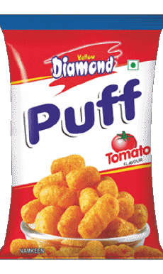 Food Snack - Chips - Crips India Yellow Diamond 