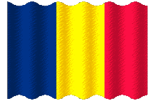 Drapeaux Afrique Tchad Ondulation 