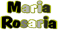 Prénoms FEMININ - Italie M Composé Maria Rosaria 