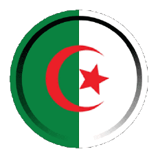 Flags Africa Algeria Round - Rings 
