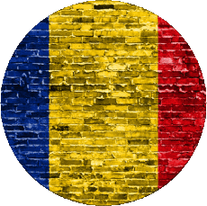 Bandiere Europa Romania Tondo 