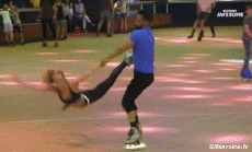 Umorismo -  Fun Sportivo Pattino a rotelle Gamelle Fail 