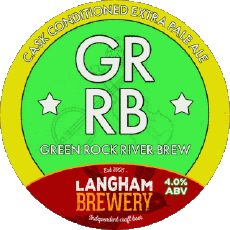 GRRB - Green Rock River brew-Bevande Birre UK Langham Brewery GRRB - Green Rock River brew