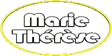 Nombre FEMENINO - Francia M Compuesto Marie Thérèse 