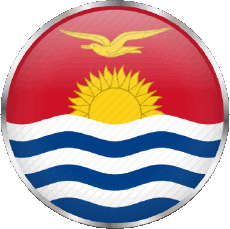 Bandiere Oceania Kiribati Tondo 
