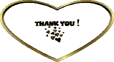 Mensajes Inglés Thank You Corazón 