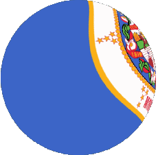 Fahnen Amerika U.S.A - States Minnesota Kugel - Würfel 
