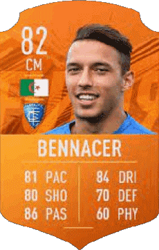 Multi Média Jeux Vidéo F I F A - Joueurs Cartes Algérie Ismaël Bennacer 