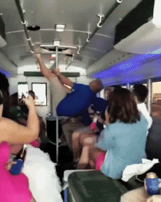 Humor -  Fun PEOPLE Acrobatics In public transports 