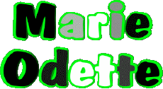 Prénoms FEMININ - France M Composé Marie Odette 