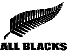 All Blaks Logo-Deportes Rugby - Equipos nacionales  - Ligas - Federación Oceanía Nueva Zelanda All Blaks Logo