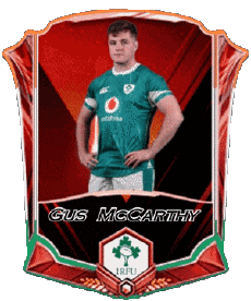 Sport Rugby - Spieler Irland Team 2025 Gus McCarthy 