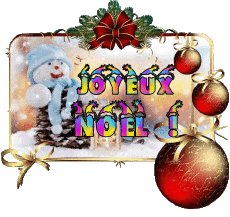 Mensajes Francés Joyeux Noël Serie 12 