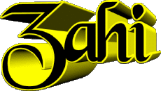 Vorname MANN - Maghreb Muslim Z Zahi 