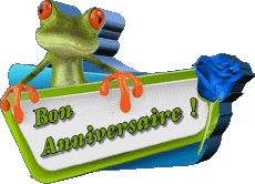 Mensajes Francés Bon Anniversaire Animaux 011 
