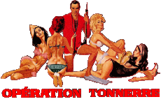 Multi Media Movies International James Bond 007 Thunderball French Logo 