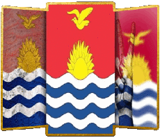 Flags Oceania Kiribati Various 