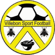 Sports FootBall Club France Logo Ile-de-France 91 - Essonne Villebon SF 