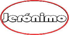 Prénoms MASCULIN - Espagne J Jerónimo 