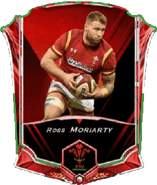 Sports Rugby - Players Wales Team 2022 Ross Moriarty 