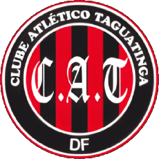 Sports Soccer Club America Logo Brazil Distrito Federal Clube Atlético Taguatinga 