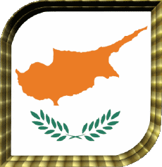 Drapeaux Europe Chypre Carré 