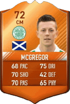 Multimedia Videospiele F I F A - Karten Spieler Schottland Callum McGregor 