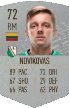 Multi Media Video Games F I F A - Card Players Lithuania Arvydas Novikovas 