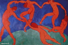Umorismo -  Fun Morphing - Sembra Artisti pittori ricreazioni d'arte covid contenimento Getty sfida - Henri Matisse 