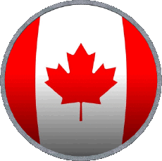 Banderas América Canadá Ronda 