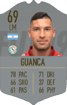 Multi Media Video Games F I F A - Card Players Argentina Cristian Guanca 