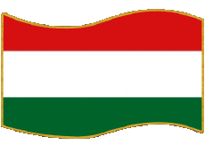 Fahnen Europa Ungarn Rechteck 
