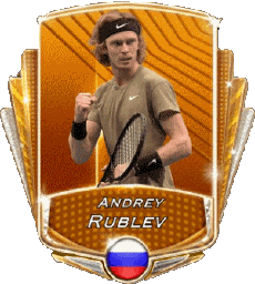 Sport Tennisspieler Russland Andrey Rublev 
