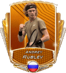 Sports Tennis - Joueurs Russie Andrey Rublev 
