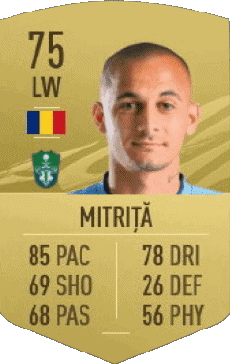 Multi Média Jeux Vidéo F I F A - Joueurs Cartes Roumanie Alexandru Ionut Mitrita 