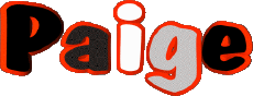 Prénoms FEMININ - UK - USA P Paige 