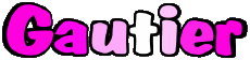 Prénoms MASCULIN - France G Gautier 