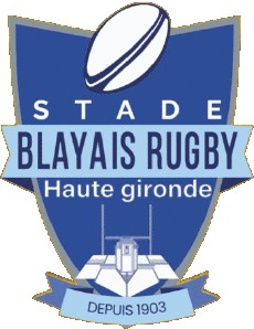 Sports Rugby Club France Logo Dept 33 Stade Blayais Haute Gironde 