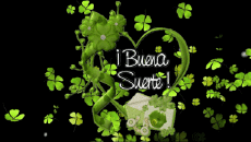 Messages Spanish Buena Suerte Animated Background 001 