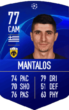 Multi Media Video Games F I F A - Card Players Greece Petros Mantalos 