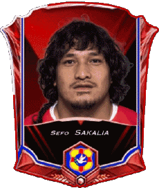 Sport Rugby - Spieler Tonga Sefo Sakalia 