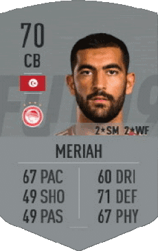 Multi Media Video Games F I F A - Card Players Tunisia Yassine Meriah 