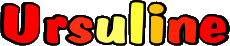 Prénoms FEMININ - France U Ursuline 