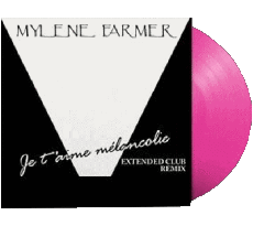 Maxi 45t je t&#039;aime mélancolie-Multi Media Music France Mylene Farmer 
